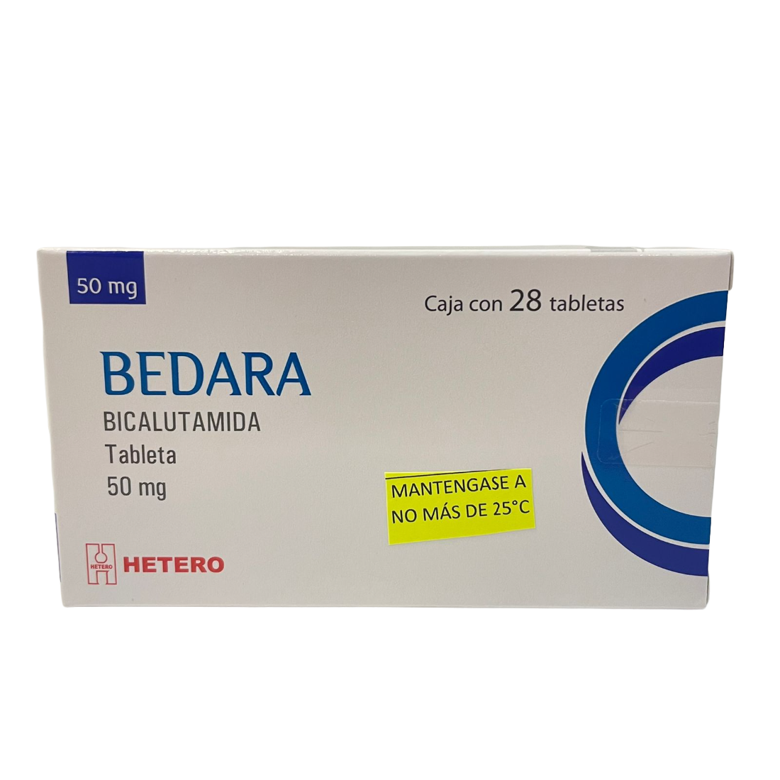 Bedara Bicalutamida 50 mg 28 tabletas