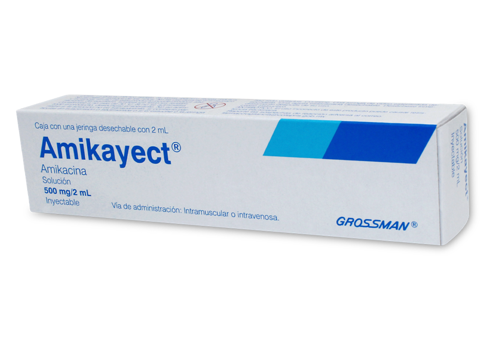 AMIKAYECT 1 FA 500MG/2 ML