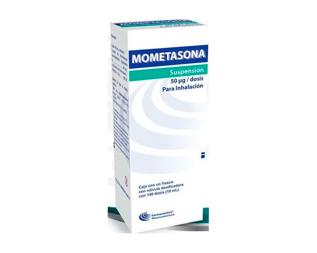 MOMETASONA 50 MCG/ 18 ML SUSPENSIÓN PARA INHALACIÓN 140 DOSIS