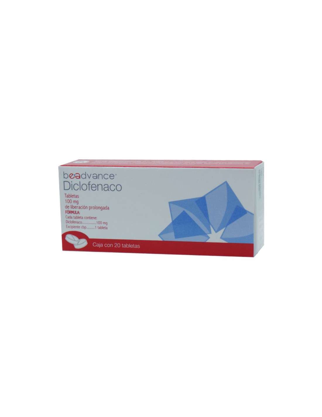 DICLOFENACO 20 GRAG 100 MG