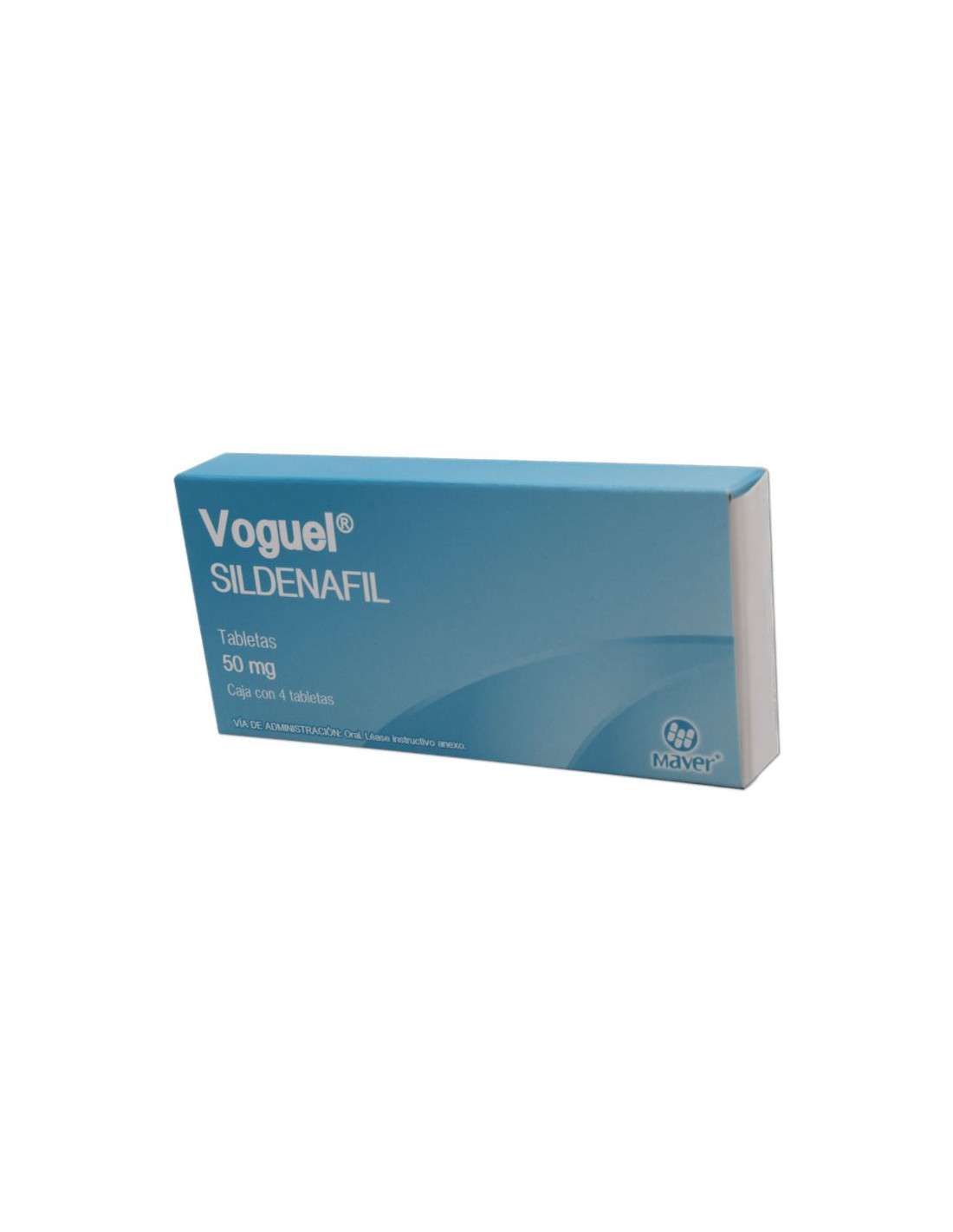 Voguel Sildenafil 50 mg 4 Tabletas