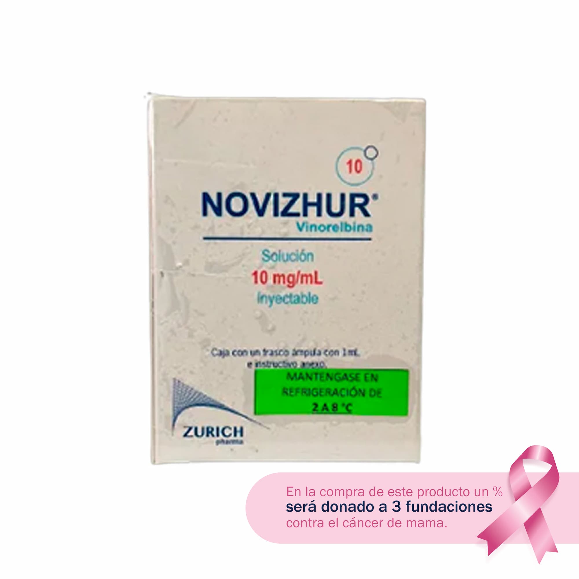 Novizhur 10 Mg/mL 1 Frasco Ámpula Vinorelbina (R)