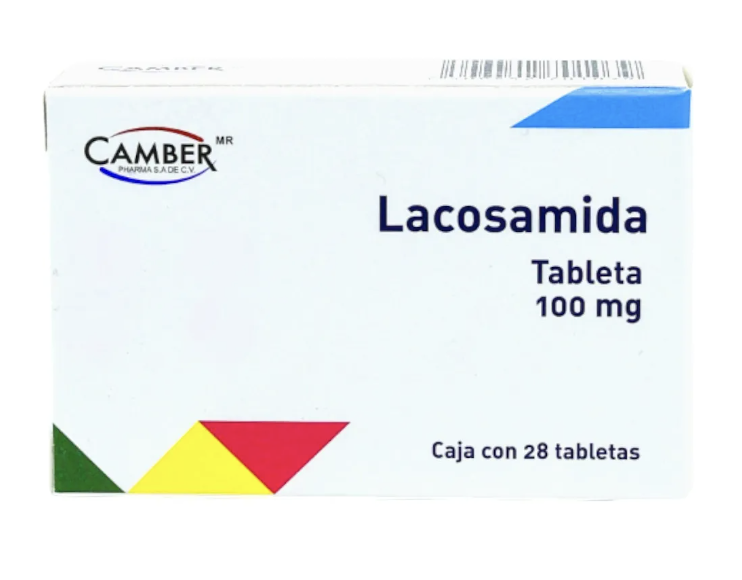  Lacosamida 100 Mg C/28 Tabletas