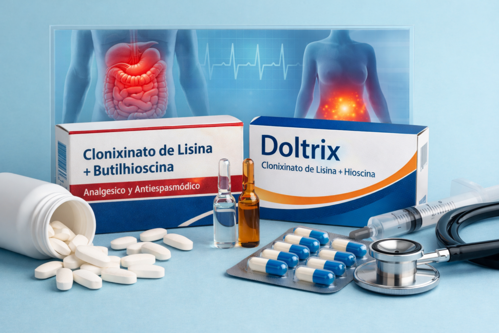 Clonixinato de Lisina Hioscina para qué sirve