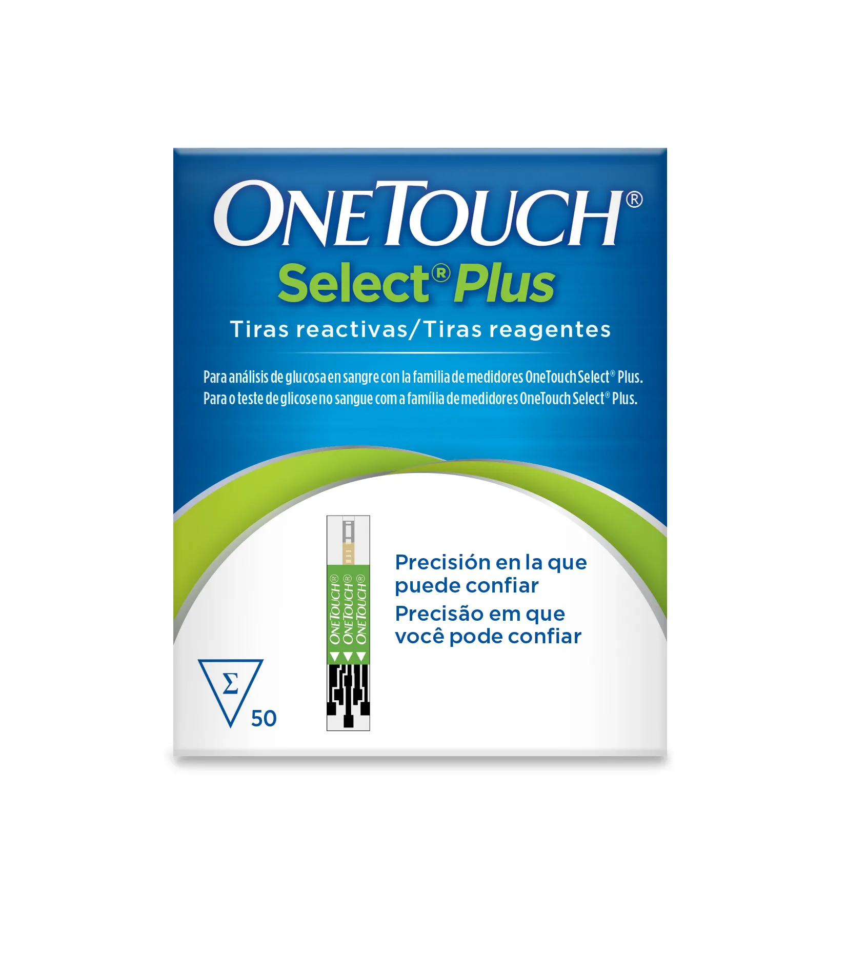  One Touch Select Plus 50 Tiras Reactivas