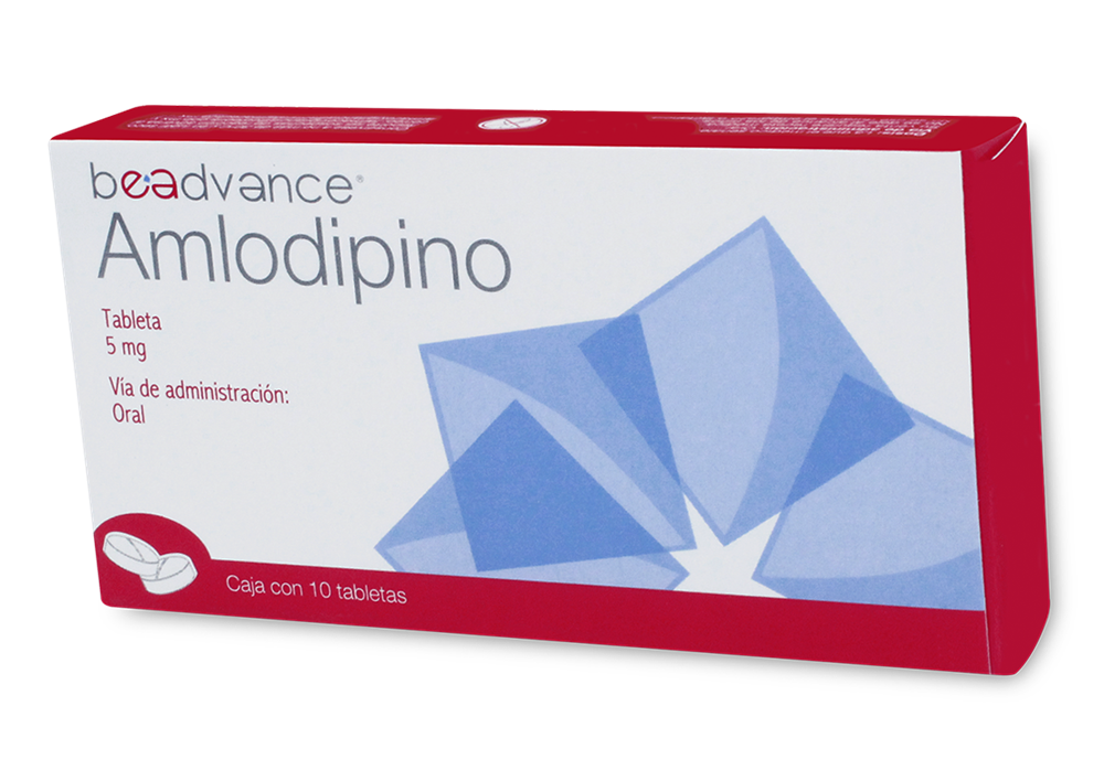 Amlodipino 10 tab 5 mg