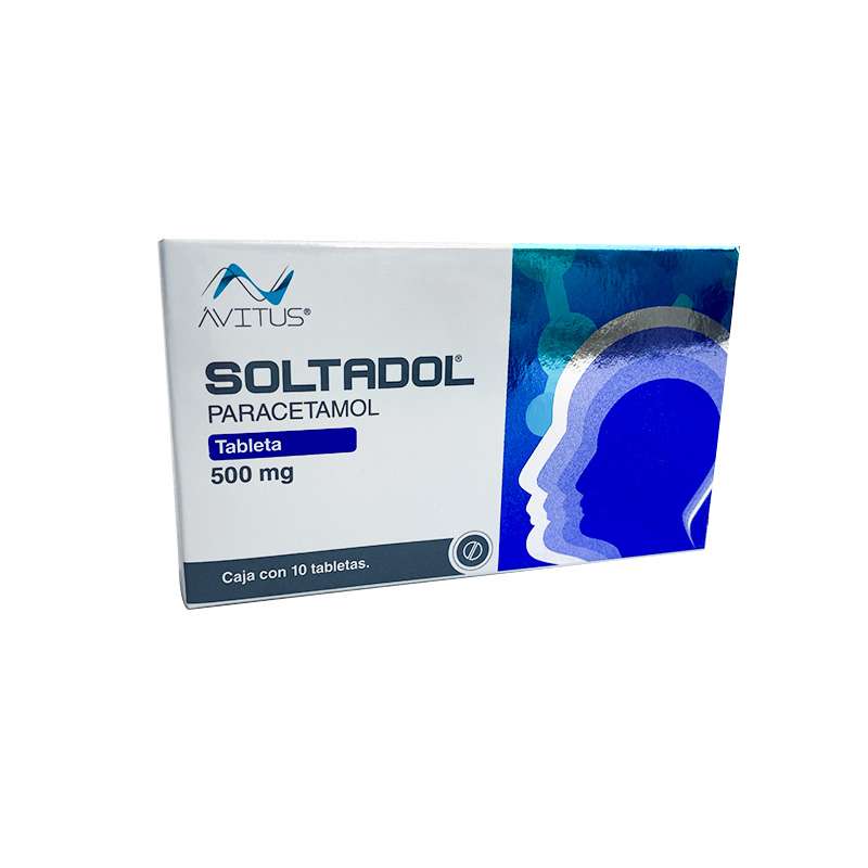 Soltadol Paracetamol 10 tabs 500 mgs