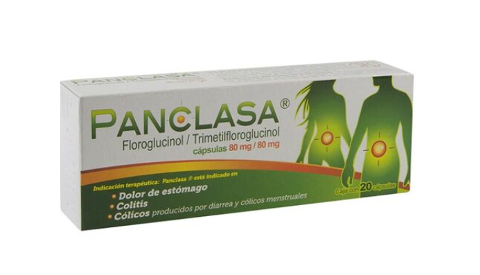 PANCLASA 20 CAPS 80/80 MG