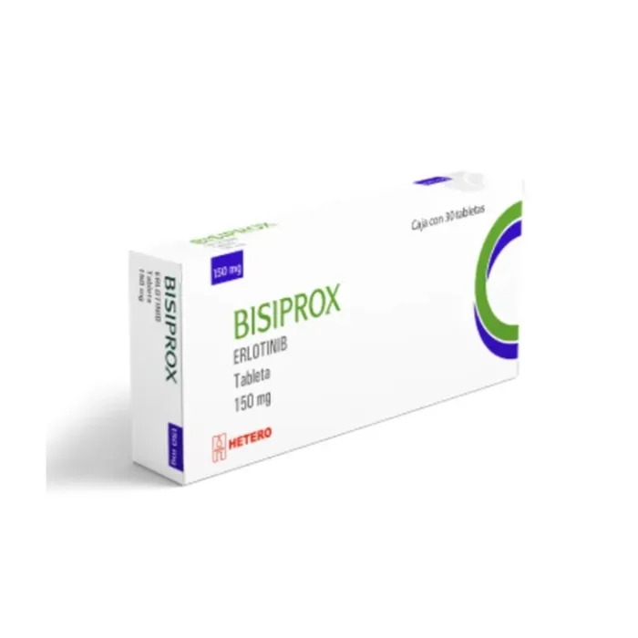 BISIPROX (ERLOTINIB) 150 MG CAJA CON 30 TABLETAS LAB. HETERO