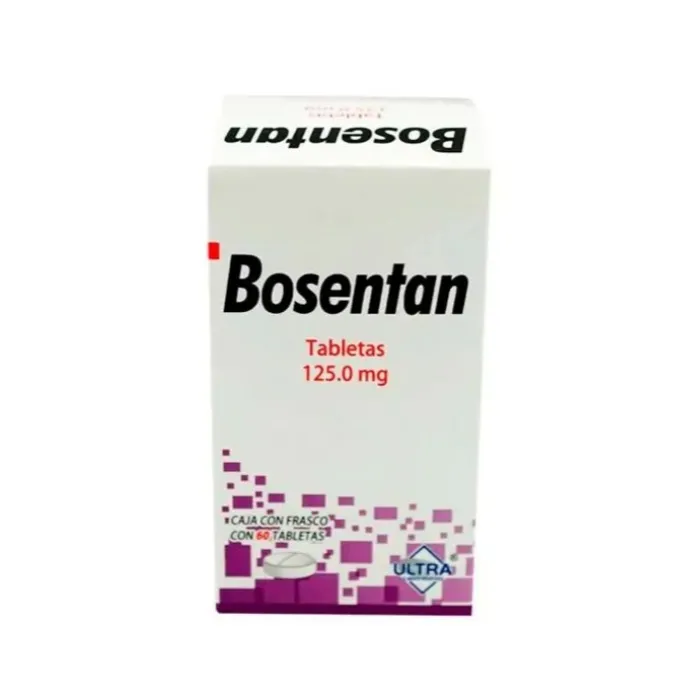 BOSENTAN 125 MG CAJA CON 60 TABLETAS LABORATORIO ULTRA