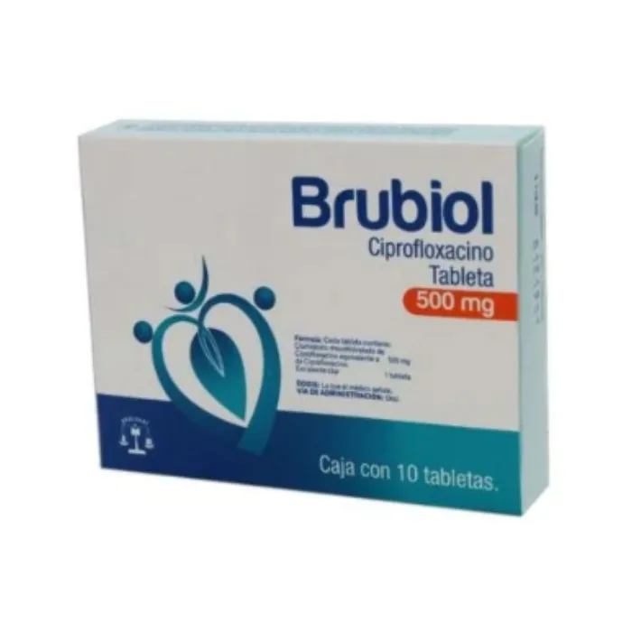  BRUBIOL 10 TAB 500 MG
