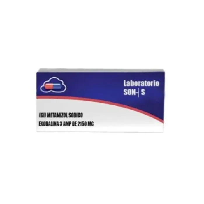  EXODALINA 3 AMP 2.150 MG