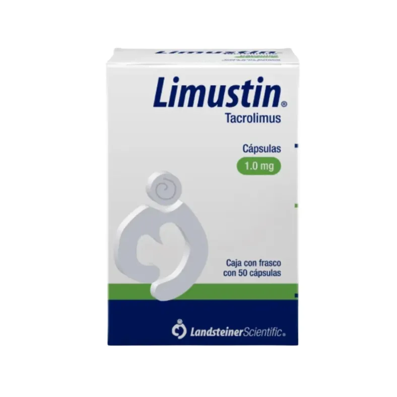 Limustin Tacrolimus 1 mg 50 cápsulas