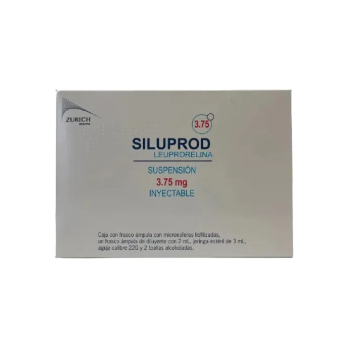 SILUPROD LEUPRORELINA 3.75 MG SOL. INYECTABLE CON JERINGA