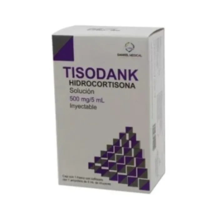 TISODANK 1 FA SOL INY 500 MG/5 ML