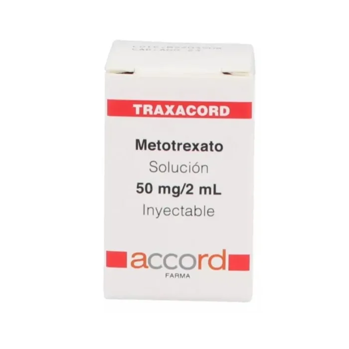 Traxacord 50 mg 2 ml Metotrexato Solución Inyectable