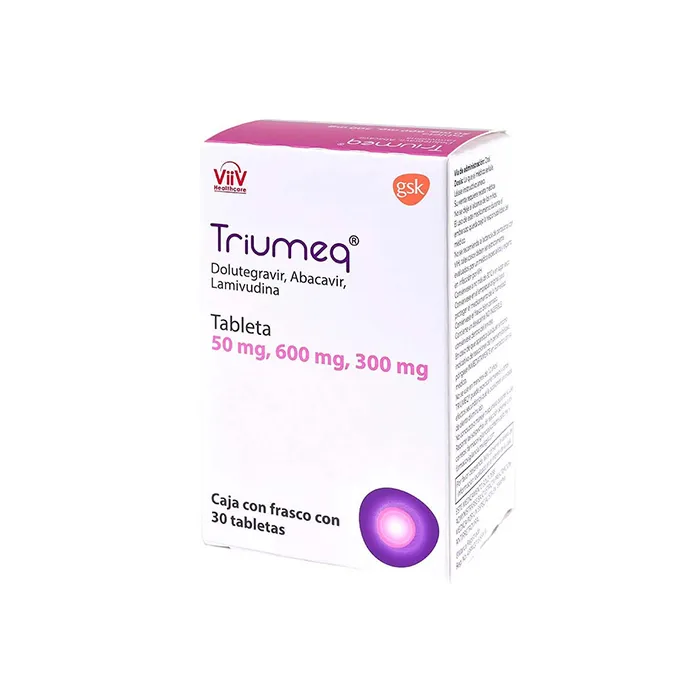 Triumeq Dolutegravir Abacavir Lamivudina 50 mg, 600 mg, 300 mg