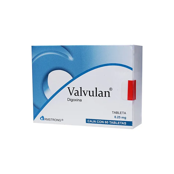 VALVULAN Digoxina 0.25MG TAB C60