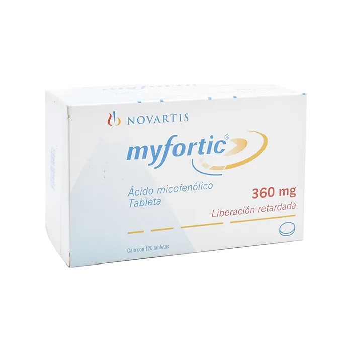 Myfortic 360 mg Ácido Micofenólico