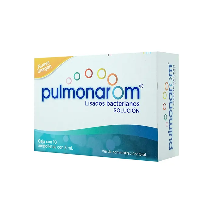 PULMONAROM ORAL 3ML AMP C10