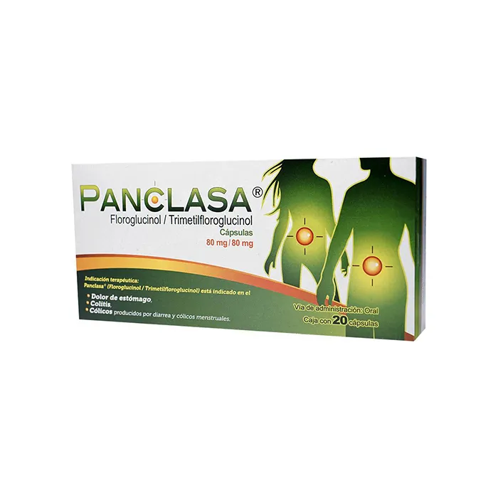 PANCLASA 20 CAPS 80 MG