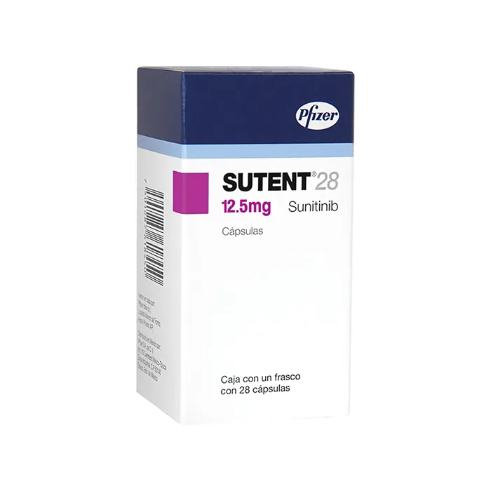 SUTENT SUNITINIB 12.5 MG 28 CÁPSULAS