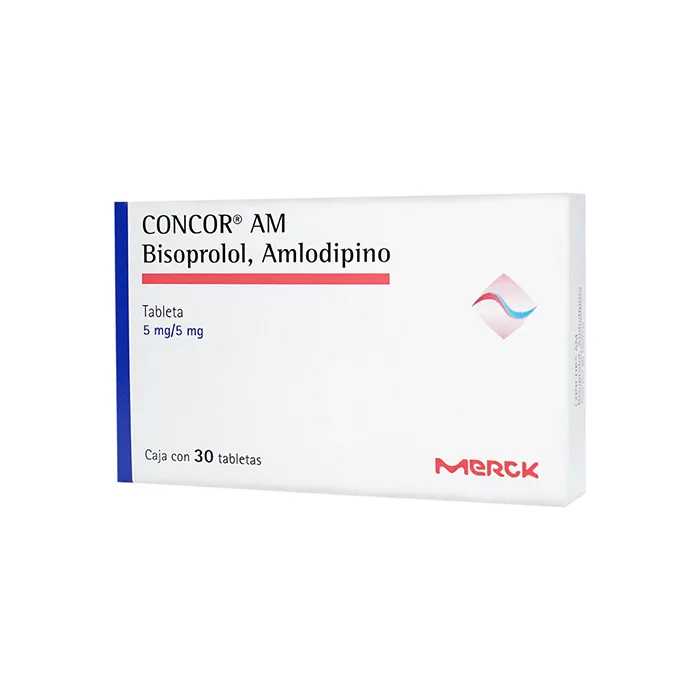 Concor Am 5 Mg/5 Mg 30 Tabletas