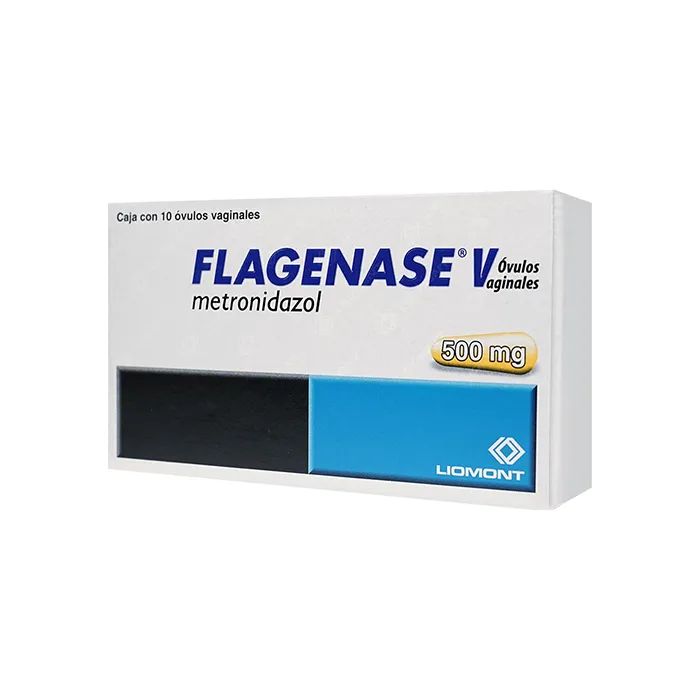 Flagenase V 500 Mg 10 Óvulos