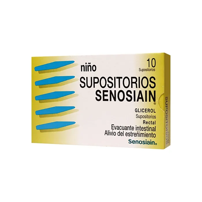 Supositorios Senosiain Niño 1.380 G 10 Piezas