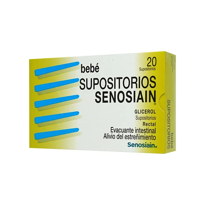 Supositorios Senosiain Bebé 1.380 G 20 Piezas