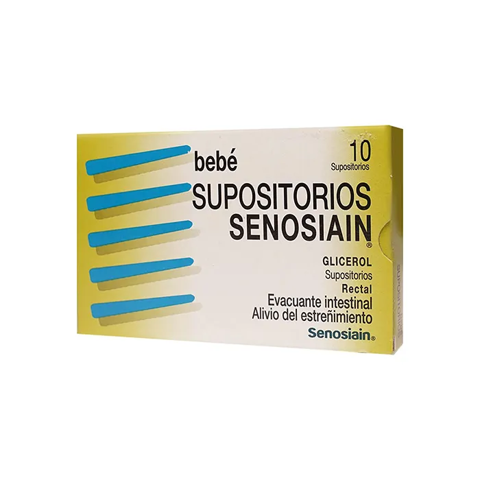 Supositorios Senosiain Bebé 1.380 G 10 Piezas