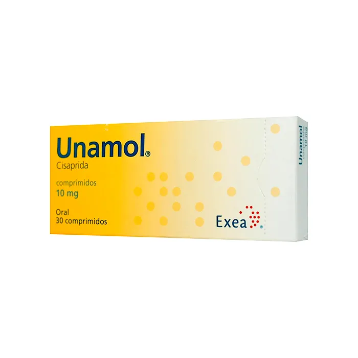 UNAMOL CISAPRIDA 10MG CPR C30