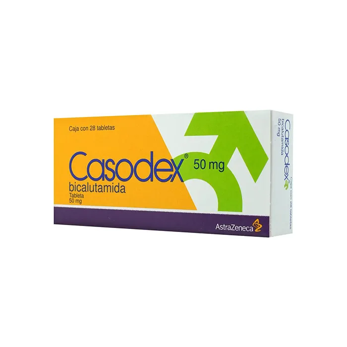 CASODEX (BICALUTAMIDA) 50 MG CAJA CON 28 TABLETAS LAB. ASTRAZENECA