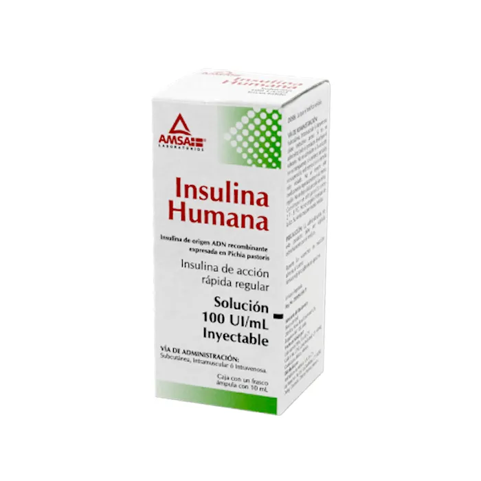 INSULINA HUM ORI ADN R 1 FA 100UI/10 ML