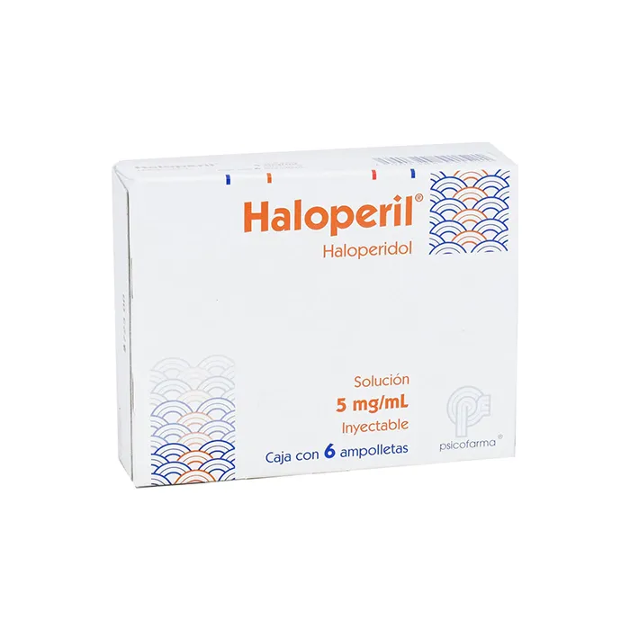 Haloperil 5 Mg 6 Ampolletas 1 Ml