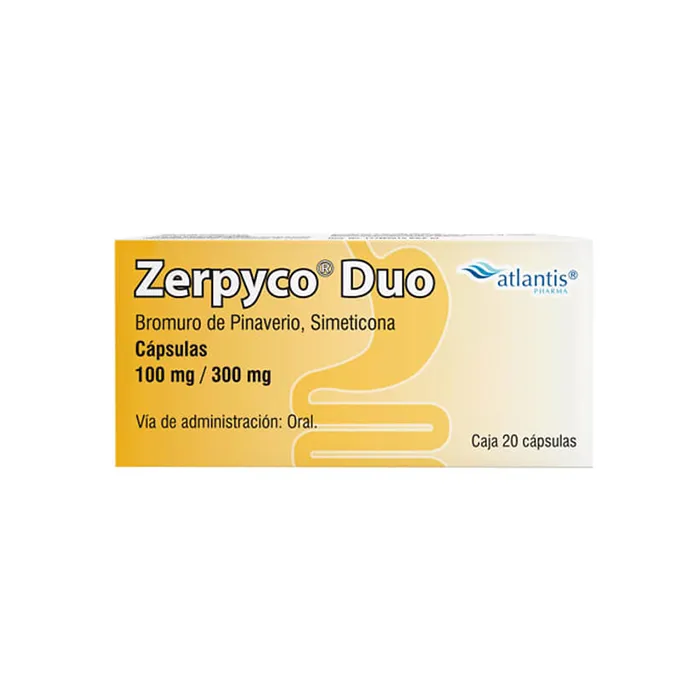 ZERPYCO-DUO 20 CAPS 300/100 MG