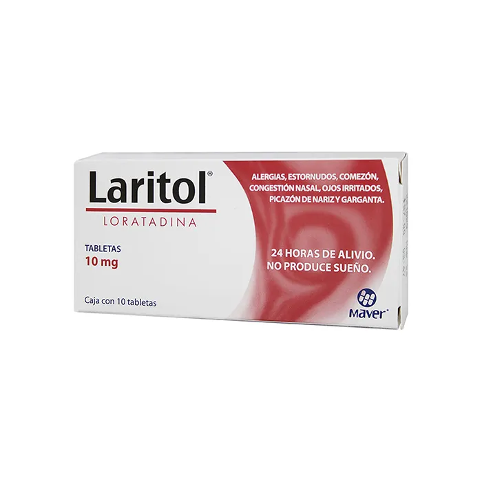 LARITOL 10 TAB 10 MG