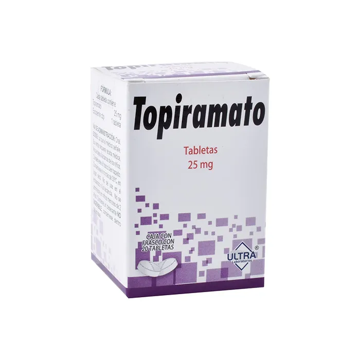 TOPIRAMATO 20 TAB 25 MG