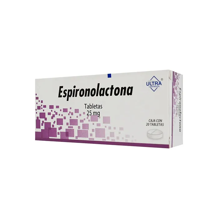 ESPIRONOLACTONA 20 TAB 25 MG