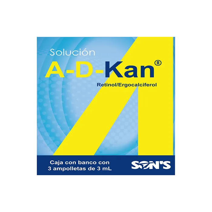  A-D-KAN 3 AMP 6000/400 UI