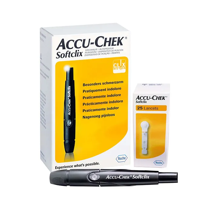  ACCU-CHEK SOFTCLIX KIT LANCETA