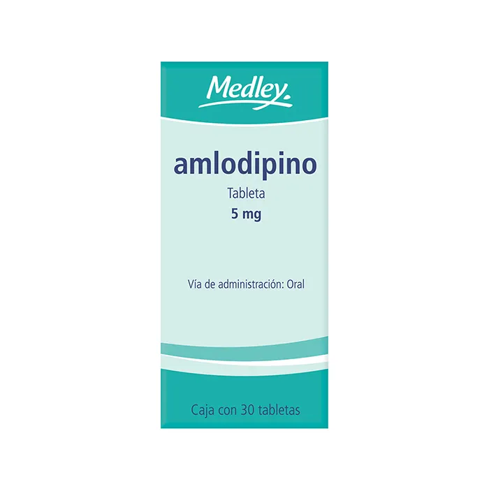  AMLODIPINO 30 TAB 5 MG