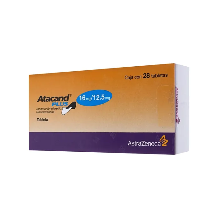  ATACAND PLUS 16 MG /12.5 MG CAJA CON 28 TABLETAS