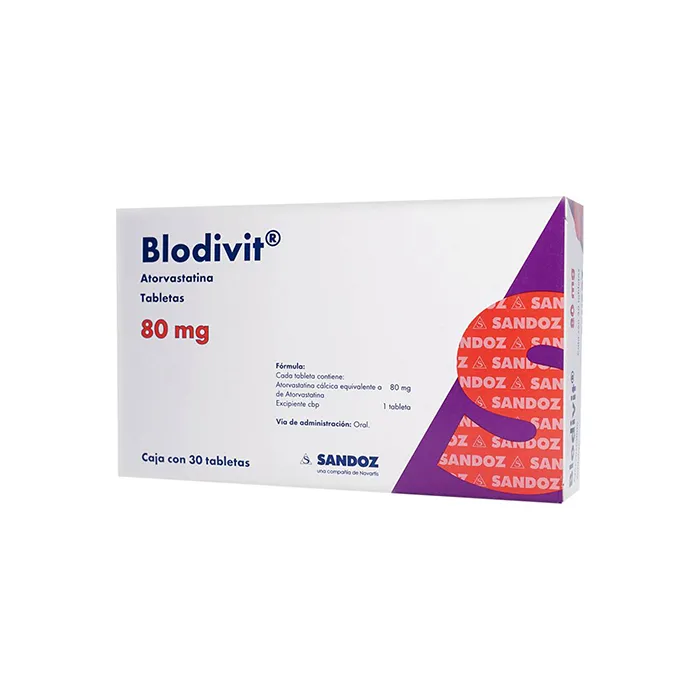  BLODIVIT 80MG TAB C30