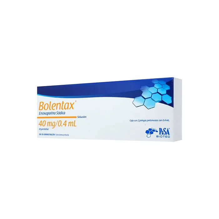 BOLENTAX 40MG/0.4ML 2 JGAS: JGAS, LABORATORIOS PISA S.A. DE C.V.. Disponible en Farmasmart. Compra en línea.