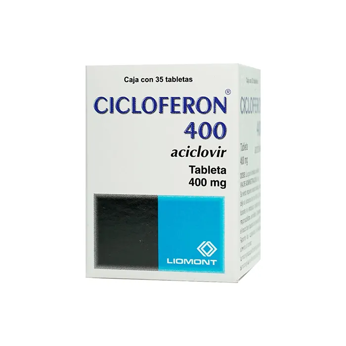  CICLOFERON 35 TAB 400 MG