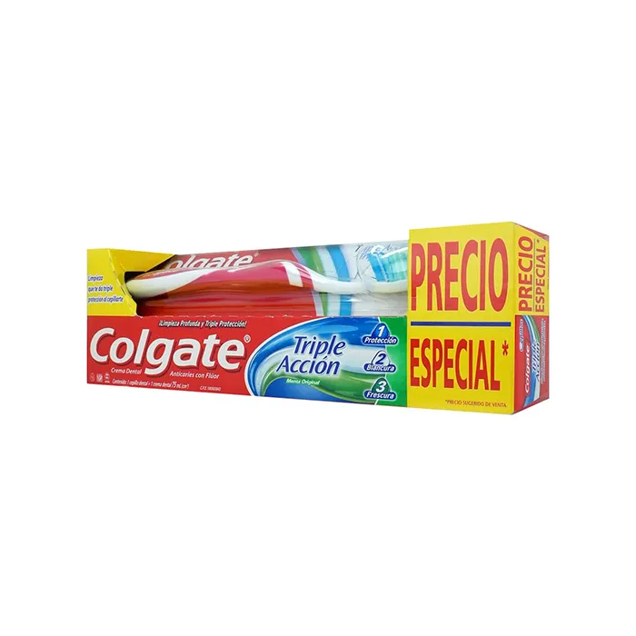  COLGATE TR ACC 75ML MAS CEP MED