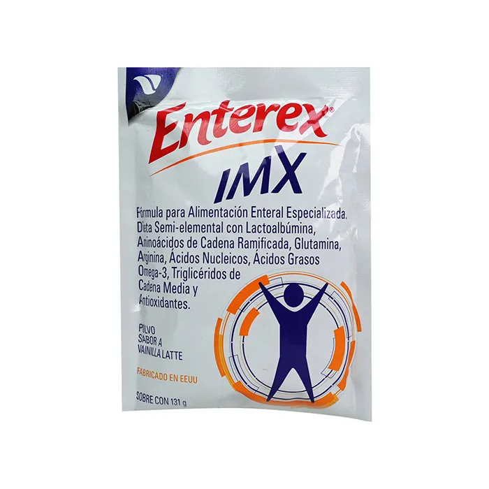ENTEREX IMX VAINILLA 123G: IMX VAINILLA, DIGRIFAR. Disponible en Farmasmart. Compra en línea.