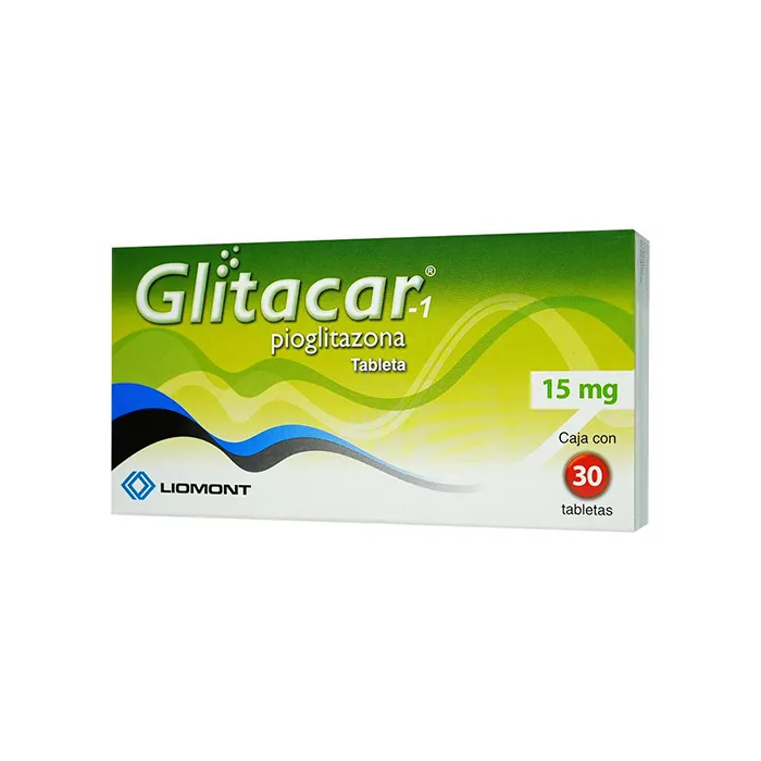 GLITACAR 1 15MG TAB C30: TAB C30, PROMOTORA Y DISTRIBUIDORA LIOM. Disponible en Farmasmart. Compra en línea.
