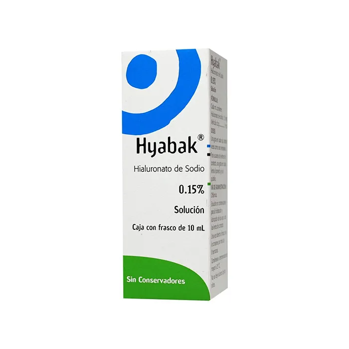 HYABAK 0.15% SOL 10ML: SOL, LABORATORIOS THEA MEXICO. Disponible en Farmasmart. Compra en línea.